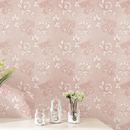 Silk Floral Wallpaper